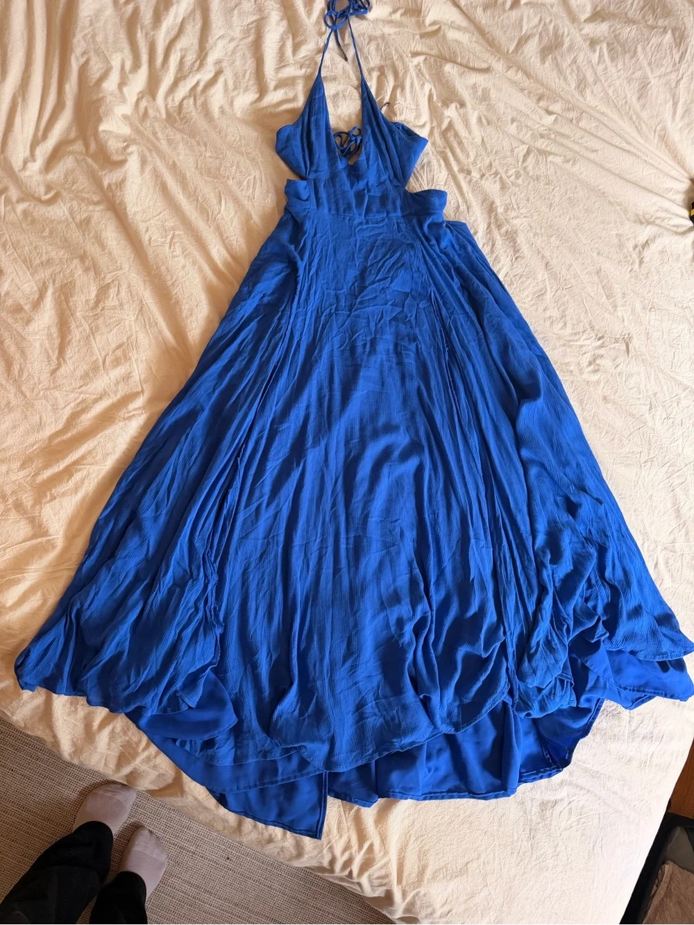 Free people endless summer lillie blue maxi dress